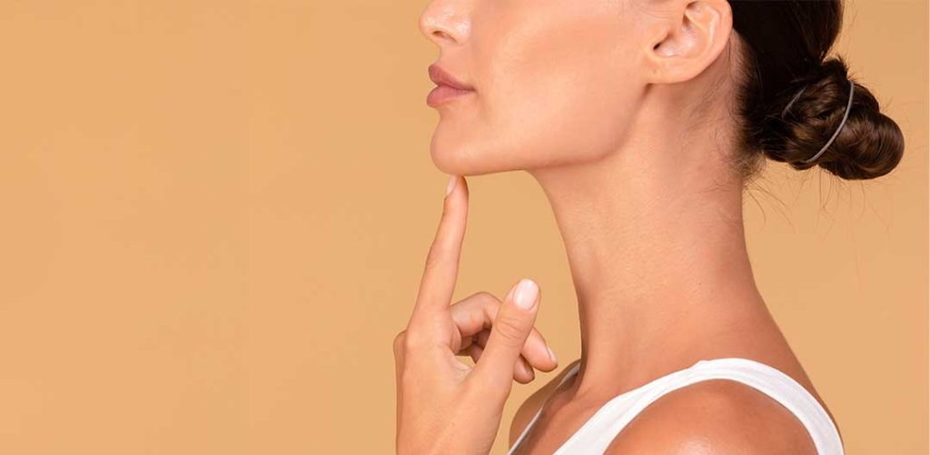 Mini necklift