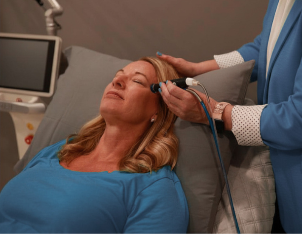 Hydrafacial treatment in Omaha for glowing, hydrated skin as part of a med spa membership plan