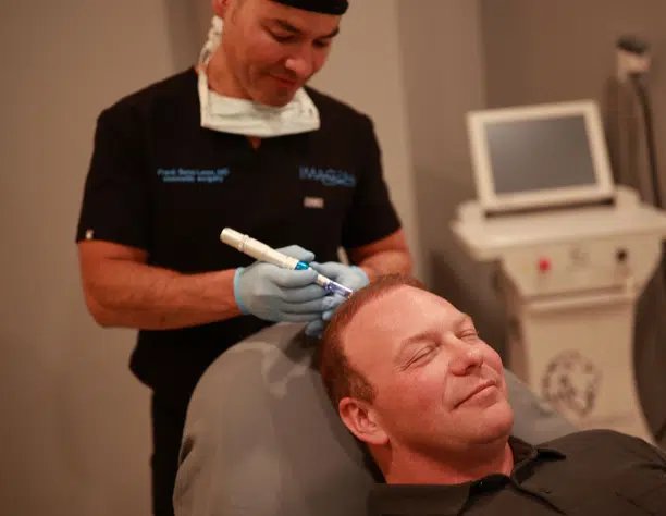Microneedling treatment included with an Imagen VIP membership